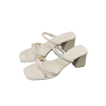 The new Korean version of comfortable high heel sandals
 The new Korean version of comfortable high heel sandals