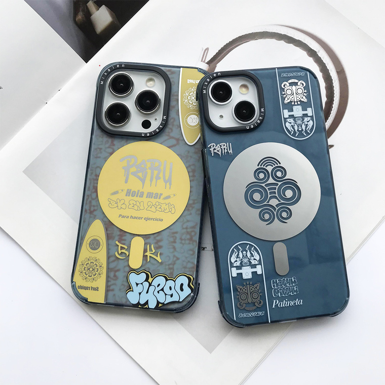 PERU Skateboarding New Magsafe 15, 14, 13, 12 iPhone Case