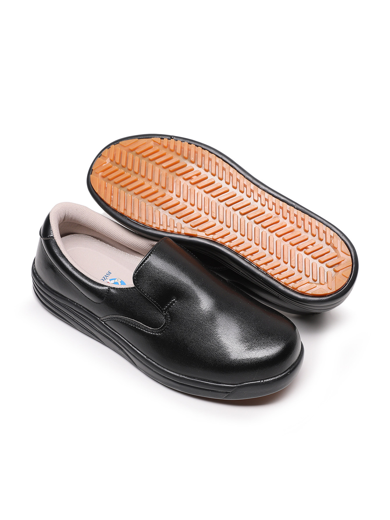 Jsyzcook Zapatos de Chef Negros Zapatos de Trabajo
