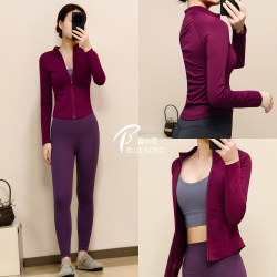 New arrival Tops Fitness Student Outwear Female Fall and winter 2025 Long sleeves Professional Running Sports Training Yoga Clothing Suit New arrival Tops Fitness Student Outwear Female Fall and winter 2025 Long sleeves Professional Running Sports Training Yoga Clothing Suit