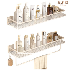 Yishujia bathroom storage rack bathroom washbasin toilet punch-free wall-mounted wall-mounted toilet storage Yishujia bathroom storage rack bathroom washbasin toilet punch-free wall-mounted wall-mounted toilet storage