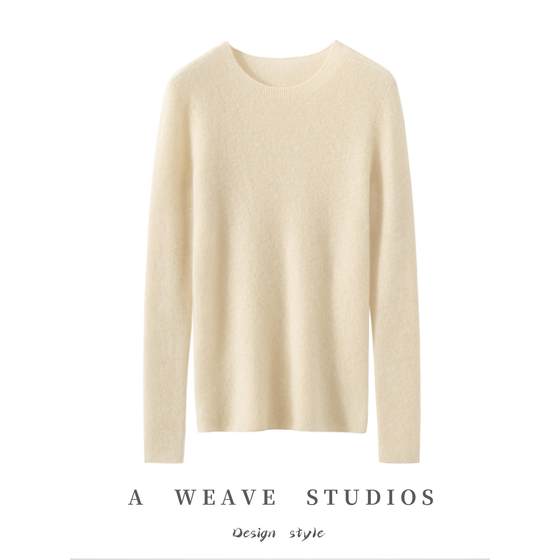 New autumn and winter 100 pure cashmere sweater for women round neck slim base shirt for one-line ready-to-wear underwear sweater knitted sweater
New autumn and winter 100 pure cashmere sweater for women round neck slim base shirt for one-line ready-to-wear underwear sweater knitted sweater