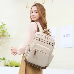 Fashionable backpack for women new style short travel backpack high-value light commuting nylon cloth bag computer 
Fashionable backpack for women new style short travel backpack high-value light commuting nylon cloth bag computer