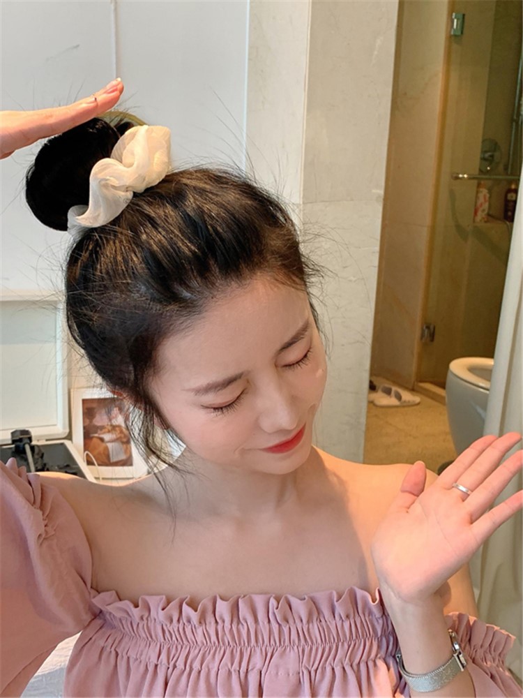 Bd韩饰 简约纯色少女心发绳 Bd韩饰 简约纯色少女心发绳