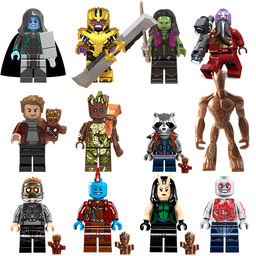 Compatible With Lego Avengers Guardians Of The Galaxy Alliance