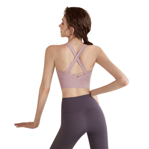 Sports underwear for women 2025 new shock-proof gathering running high-intensity yoga vest fitness clothing top bra 
Sports underwear for women 2025 new shock-proof gathering running high-intensity yoga vest fitness clothing top bra