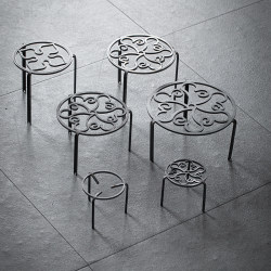 Caomu Temple Iron Wood Rack Outdoor Stove Tripod Fire Bowl Rack Wind Stove Bracket Iron Kettle Alcohol Lamp Base Caomu Temple Iron Wood Rack Outdoor Stove Tripod Fire Bowl Rack Wind Stove Bracket Iron Kettle Alcohol Lamp Base