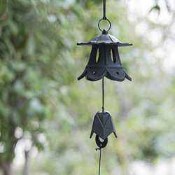 Factory-Made Iwato-Style Japanese Nambu Cast Iron Vintage Pagoda Wind Chimes for Garden and Japanese-Style Hanging Decorations, Continue to Decorate the Background Factory-Made Iwato-Style Japanese Nambu Cast Iron Vintage Pagoda Wind Chimes for Garden and Japanese-Style Hanging Decorations, Continue to Decorate the Background
