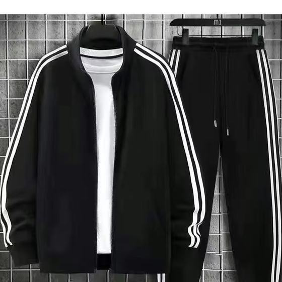Running men's sportswear suit men's casual sports suit men's spring and autumn striped sweatshirt clothing women's couple's style
Running men's sportswear suit men's casual sports suit men's spring and autumn striped sweatshirt clothing women's couple's style