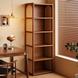 Japanese Bookshelf Floor-Standing Storage Rack Integrated Living Room Home Use Student Simple Multi-Layer Storage Cabinet Book Storage Bookcase Japanese Bookshelf Floor-Standing Storage Rack Integrated Living Room Home Use Student Simple Multi-Layer Storage Cabinet Book Storage Bookcase