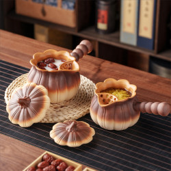 Ceramic Tea Brewing Set with Lid for Dry Brewing, Suitable for Home Use Ceramic Tea Brewing Set with Lid for Dry Brewing, Suitable for Home Use