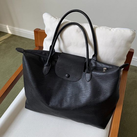 Large capacity commuting tote bag black portable travel bag lightweight waterproof portable luggage bag for women
Large capacity commuting tote bag black portable travel bag lightweight waterproof portable luggage bag for women