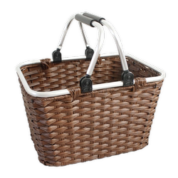 Spring outing picnic basket rattan hand basket Spring outing picnic basket rattan hand basket