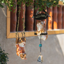Creative Little Rabbit Ornaments for Decorating Trees in Guesthouses, Courtyards, Kindergartens, Gardens, Outdoor Balconies, and Hanging Decorations Creative Little Rabbit Ornaments for Decorating Trees in Guesthouses, Courtyards, Kindergartens, Gardens, Outdoor Balconies, and Hanging Decorations