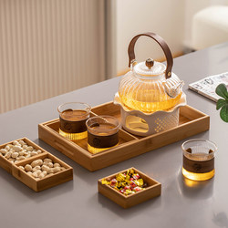 Tea Set with Glass Teapot for Home Use, Afternoon Tea, Flower Tea Pot, Fruit Tea Set, Candle Holder, Tea Brewing Stove, Tea Warmer Teapot Tea Set with Glass Teapot for Home Use, Afternoon Tea, Flower Tea Pot, Fruit Tea Set, Candle Holder, Tea Brewing Stove, Tea Warmer Teapot