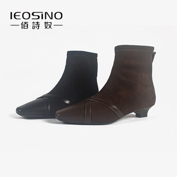 Baishinu pointed toe stiletto fashion boots 2025 new winter velvet warm short boots versatile temperament slim boots for women 
Baishinu pointed toe stiletto fashion boots 2025 new winter velvet warm short boots versatile temperament slim boots for women