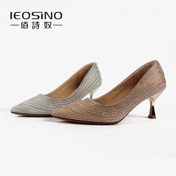 Baishinu's temperament and celebrity beautiful high heels for women's shallow mouth 2025 autumn new pointed toe slim heels wedding shoes single shoes 
Baishinu's temperament and celebrity beautiful high heels for women's shallow mouth 2025 autumn new pointed toe slim heels wedding shoes single shoes
