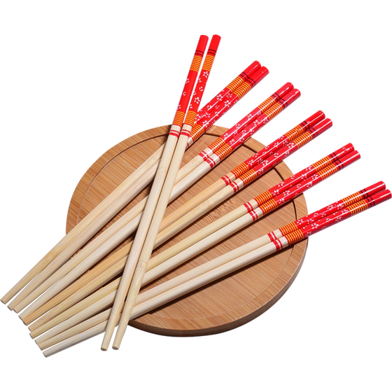 Disposable chopsticks food grade commercial household extended thick high-end festive wedding banquet wholesale convenient and hygienic bamboo chopsticks
Disposable chopsticks food grade commercial household extended thick high-end festive wedding banquet wholesale convenient and hygienic bamboo chopsticks