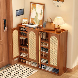 Multi-Layer Shoe Rack for Home Use at the Entrance, Indoor Foyer, Entryway, Hallway, Dust-Proof Shoe Cabinet, Storage Cabinet, Integrated Wall-Mounted with Door Multi-Layer Shoe Rack for Home Use at the Entrance, Indoor Foyer, Entryway, Hallway, Dust-Proof Shoe Cabinet, Storage Cabinet, Integrated Wall-Mounted with Door