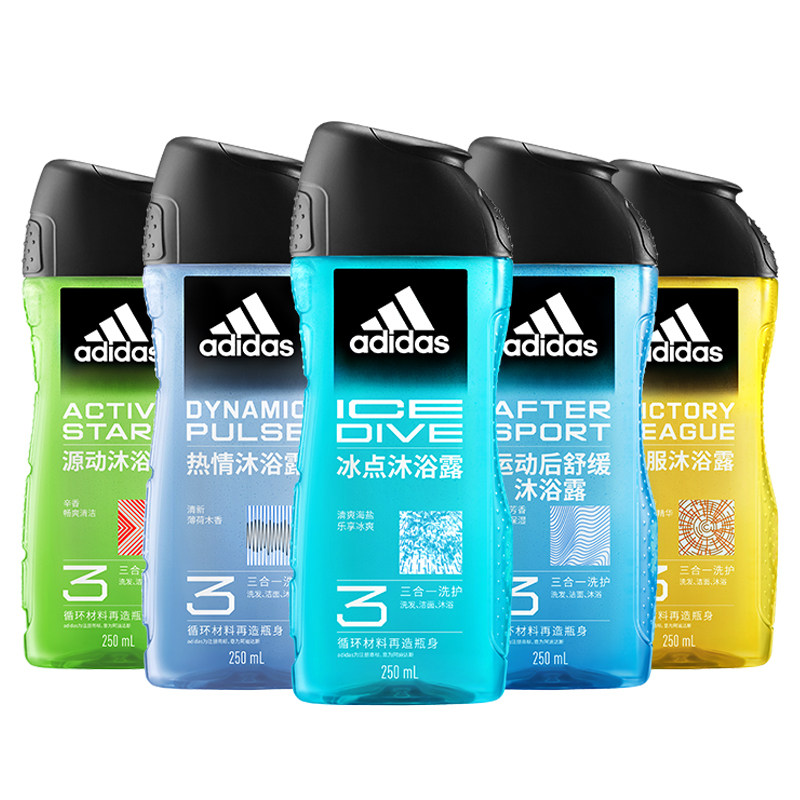 Set Gel Doccia e Shampoo 2-in-1 Adidas Uomo