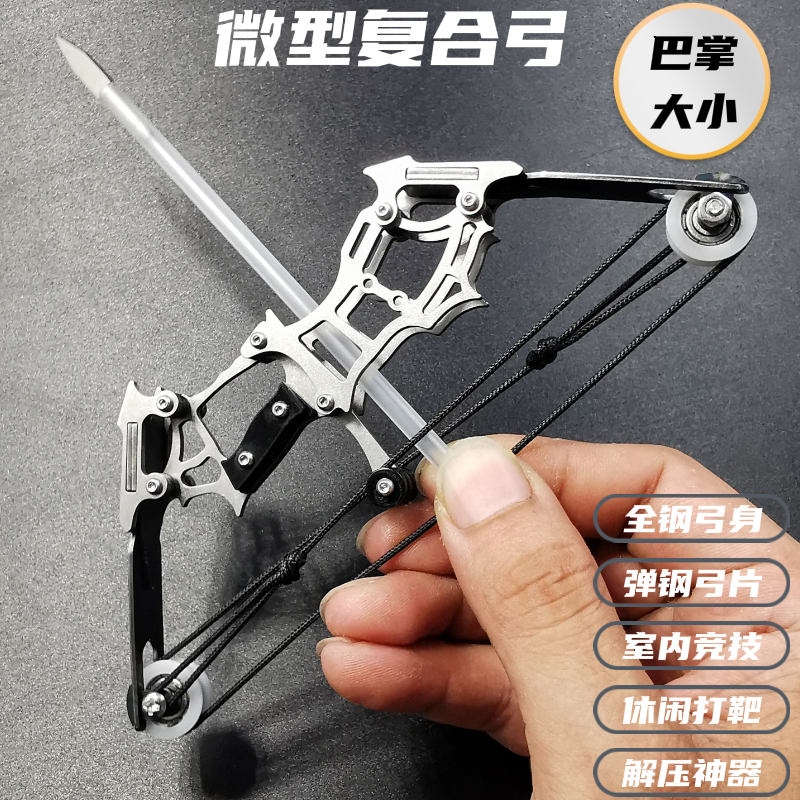 Mini Bow And Arrow Micro Bow And Arrow Compound Bow Pulley Bow