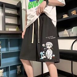 Pure cotton casual shorts for men summer thin breathable print Pure cotton casual shorts for men summer thin breathable print