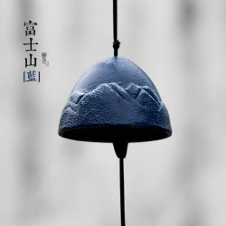 Japanese-Style Wind Chimes, Nambu Cast Iron, Japanese-Style Four-Season Bells, Fuji Mountain Gift, Bedroom Hanging Decoration  Japanese-Style Wind Chimes, Nambu Cast Iron, Japanese-Style Four-Season Bells, Fuji Mountain Gift, Bedroom Hanging Decoration