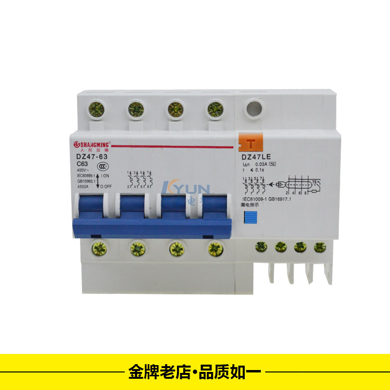 Amazon.co.jp: 漏電遮断器 DZ47LE DZ47sLE 3P+N 1A 6A 10A 16A