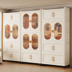 Installation-Free Simple Storage Cabinet Foldable Baby Wardrobe Household Children's Wardrobe Toys Snacks Multi-Layer Storage Cabinet Installation-Free Simple Storage Cabinet Foldable Baby Wardrobe Household Children's Wardrobe Toys Snacks Multi-Layer Storage Cabinet