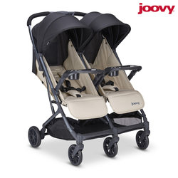 American Joovy Double Stroller for Twins, Suitable for Two Children, Lightweight, Can Sit and Lie Down, Foldable, High View American Joovy Double Stroller for Twins, Suitable for Two Children, Lightweight, Can Sit and Lie Down, Foldable, High View