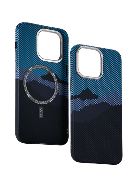 MooStudio Embossed Magnetic MagSafe The North Face Style 15, 14 iPhone Case