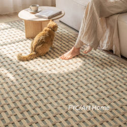 Fengyuan French Retro Carpet! Super Soft Vintage Cream Style Carpet for Living Room, Study, Bedroom, Coffee Table Fengyuan French Retro Carpet! Super Soft Vintage Cream Style Carpet for Living Room, Study, Bedroom, Coffee Table