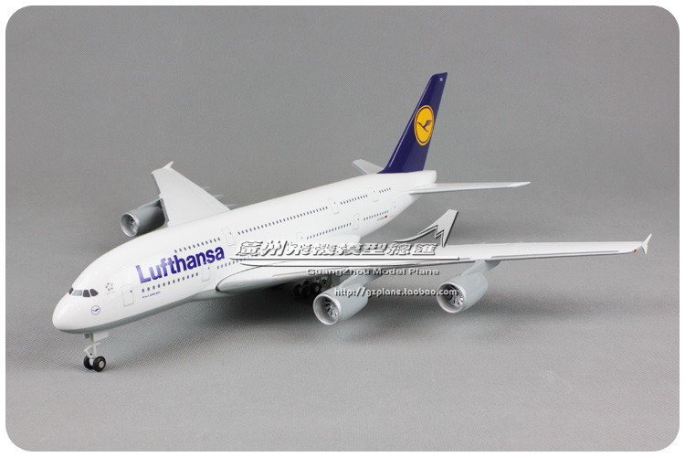 德国汉莎航空 lufthansa 空客 a380 1:200 1:250 拼装 飞机模型 24