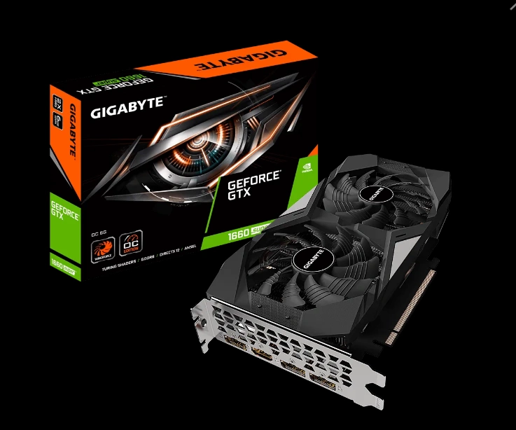 Gigabyte Gv N166SOC 6GD GeForce GTX 1660 Super OC 6G グラフィックスカード 2X ウィン