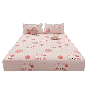 Class A bed cover 2025 new four-season universal thickened cotton mattress protective cover full-inclusive bed sheet cover 
Class A bed cover 2025 new four-season universal thickened cotton mattress protective cover full-inclusive bed sheet cover