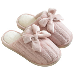 Thick-soled dormitory warm cotton slippers for postpartum period Thick-soled dormitory warm cotton slippers for postpartum period