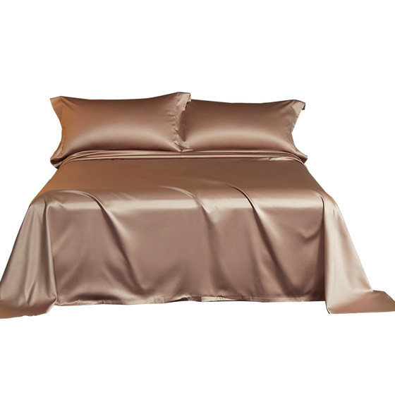 Fankeju Class A 140-count satin bed sheet single piece pure cotton single sleeping naked skin-friendly solid color quilt double custom-made 
Fankeju Class A 140-count satin bed sheet single piece pure cotton single sleeping naked skin-friendly solid color quilt double custom-made