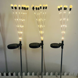 Solar Led Lawn Lights, Courtyard Garden Decoration, Christmas Holiday Lights, Fireworks Lights, Ground Lights, Colorful Lights, Fireflies Solar Led Lawn Lights, Courtyard Garden Decoration, Christmas Holiday Lights, Fireworks Lights, Ground Lights, Colorful Lights, Fireflies