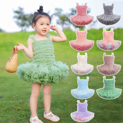 Skirt for girls in autumn and winter puffy yarn cake skirt Skirt for girls in autumn and winter puffy yarn cake skirt