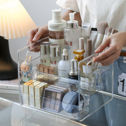 Cosmetics storage box desktop transparent acrylic Cosmetics storage box desktop transparent acrylic