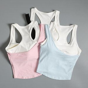 High-intensity sports underwear for women I-shaped back running shock-proof gathering bra integrated yoga fitness vest 
High-intensity sports underwear for women I-shaped back running shock-proof gathering bra integrated yoga fitness vest