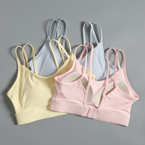 Integrated sports bra for women in summer running shock-proof gathering beauty back lingerie covering the breasts yoga fitness quick-drying vest 
Integrated sports bra for women in summer running shock-proof gathering beauty back lingerie covering the breasts yoga fitness quick-drying vest