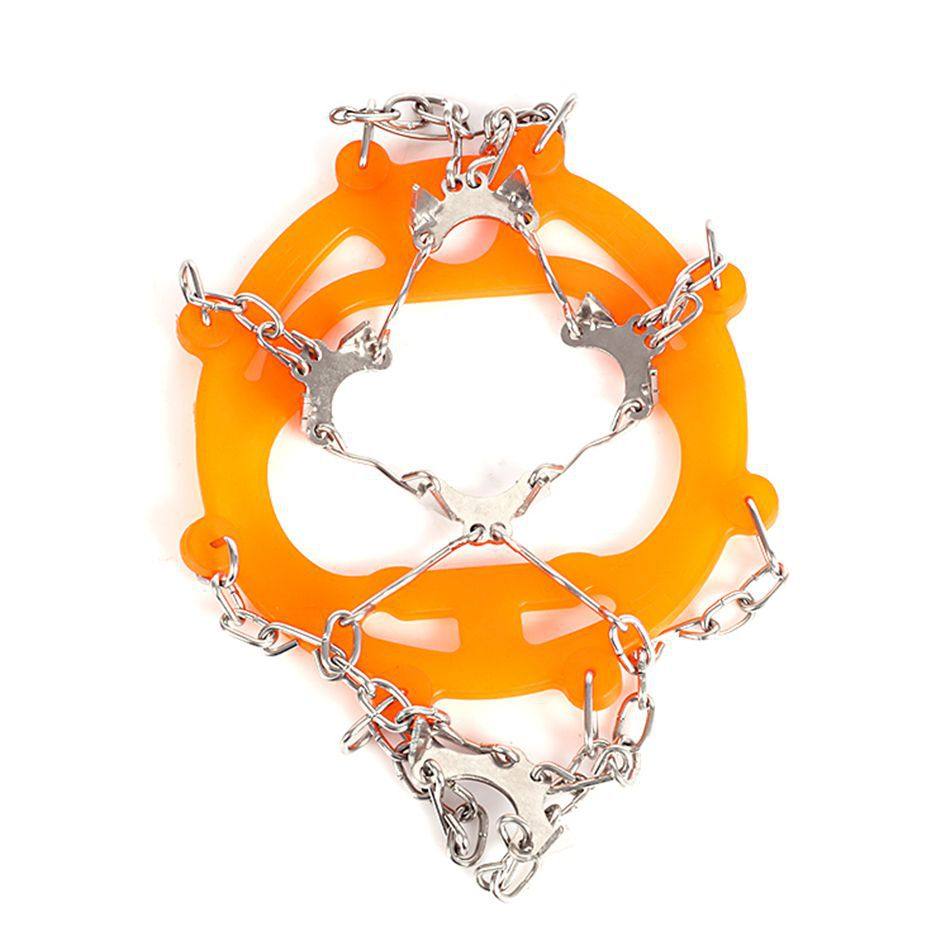 Ramponcini Antiscivolo Per Neve - 8 Chiodi In Acciaio, Taglia L (40-45), Per Escursionismo - Foto 11