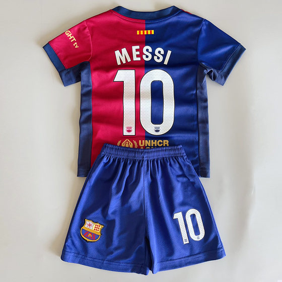 25-year new Messi jersey children's football uniform set summer clothing for boys and girls sports quick-drying training uniforms customized
25-year new Messi jersey children's football uniform set summer clothing for boys and girls sports quick-drying training uniforms customized