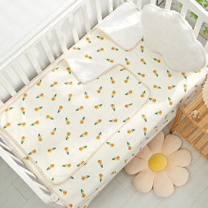 Baby urine septum can be washed pure cotton newborn large size Class A waterproof and breathable baby crepe cloth mattress aunty pad 
Baby urine septum can be washed pure cotton newborn large size Class A waterproof and breathable baby crepe cloth mattress aunty pad