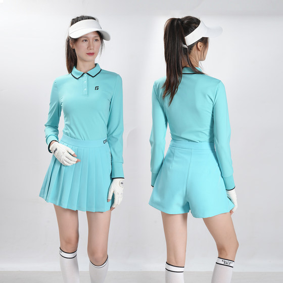 Spring and Autumn Women's Long Sleeve Golf Women's Quick-Drying Tops Elastic Sports Skirts Slim Pants Women's Suits
Spring and Autumn Women's Long Sleeve Golf Women's Quick-Drying Tops Elastic Sports Skirts Slim Pants Women's Suits