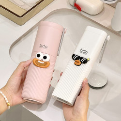 Travel Portable Toothbrush Case, Compact, Foldable, High-Looking, Three-In-One, Student and Kidsren's Travel Mouthwash Cup Storage Box Travel Portable Toothbrush Case, Compact, Foldable, High-Looking, Three-In-One, Student and Kidsren's Travel Mouthwash Cup Storage Box
