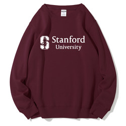New Stanford University Stanford Crewneck Sweatshirt Souvenir Fleece-Lined School Uniform New Stanford University Stanford Crewneck Sweatshirt Souvenir Fleece-Lined School Uniform