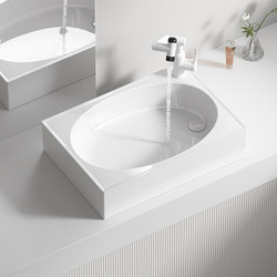 Side-Mounted Washbasin for Bathroom Balcony, Household Ceramic Integrated Washbasin with Side Drainage for Washing Machine Side-Mounted Washbasin for Bathroom Balcony, Household Ceramic Integrated Washbasin with Side Drainage for Washing Machine