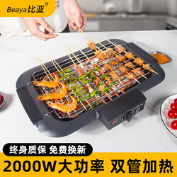 Bia Electric Grill for Home Use, Indoor Smokeless Skewer Grill, Electric Grill Pan, Barbecue Pot, Multifunctional Electric Grill Bia Electric Grill for Home Use, Indoor Smokeless Skewer Grill, Electric Grill Pan, Barbecue Pot, Multifunctional Electric Grill